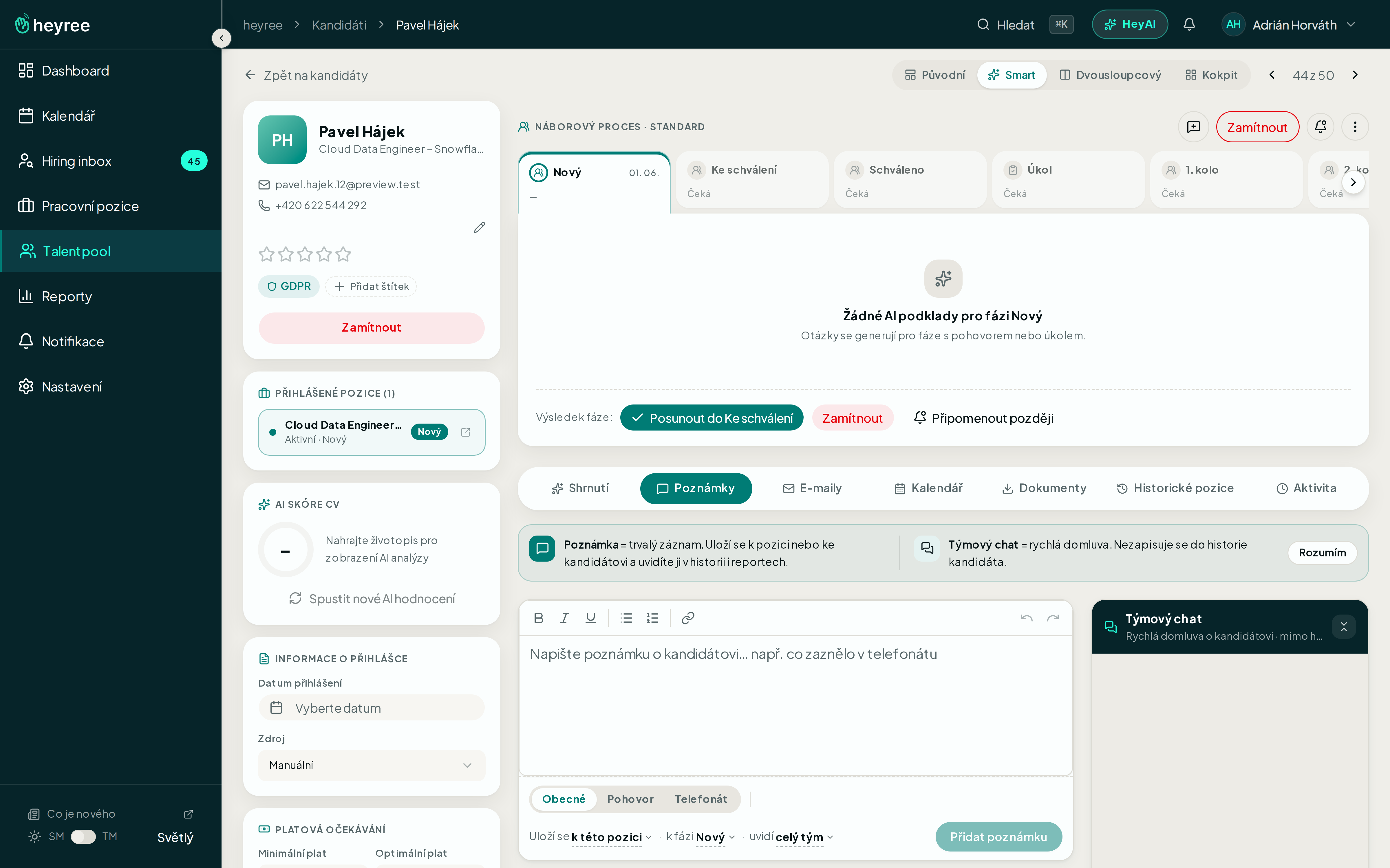 Jak čteme CV bez předsudků: technika za AI skóre